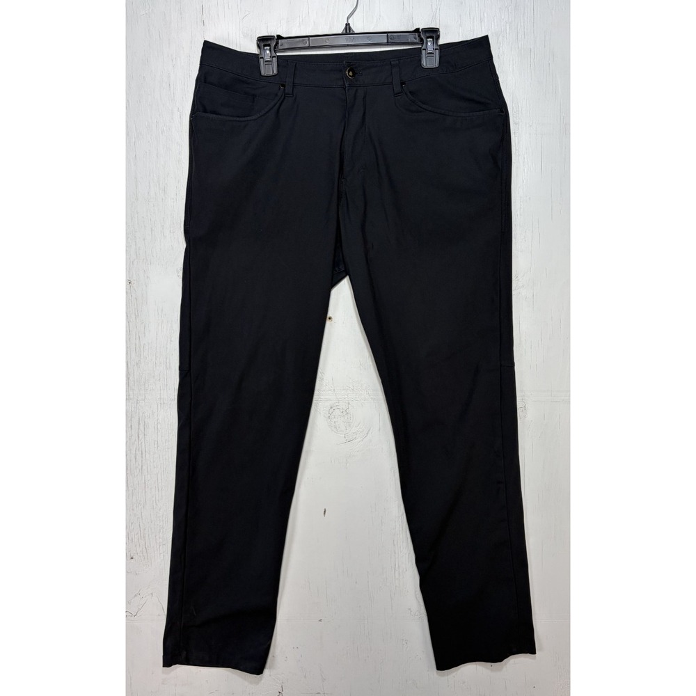 Lululemon Mens Size 36 ABC Pant Athletic Classic Fit Black Size 36 M5ADFS